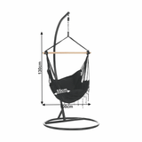 Oframe függőfotel (fekete) - Marco Mobili Bútoráruház - függőágy