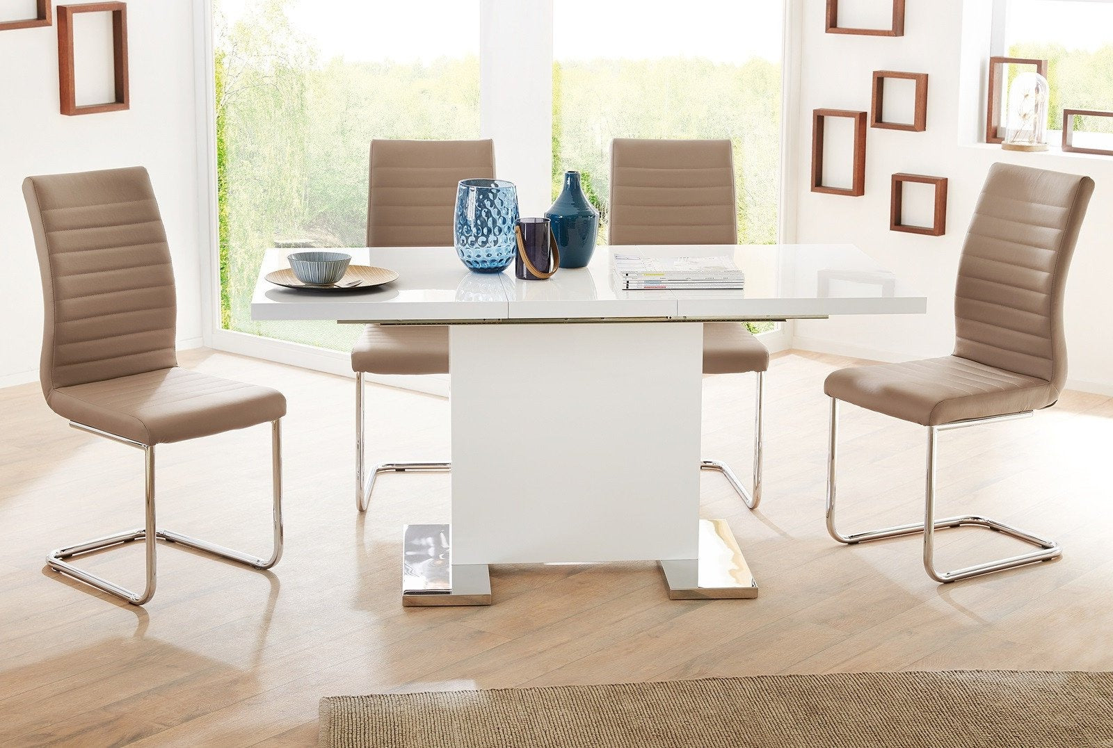 Horsens asztal, 120-160 x 80 cm - Marco Mobili Bútoráruház - Étkezőasztal
