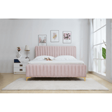 Kaisa ágy (rózsaszín, 140*200 cm) - Marco Mobili Bútoráruház - ágy