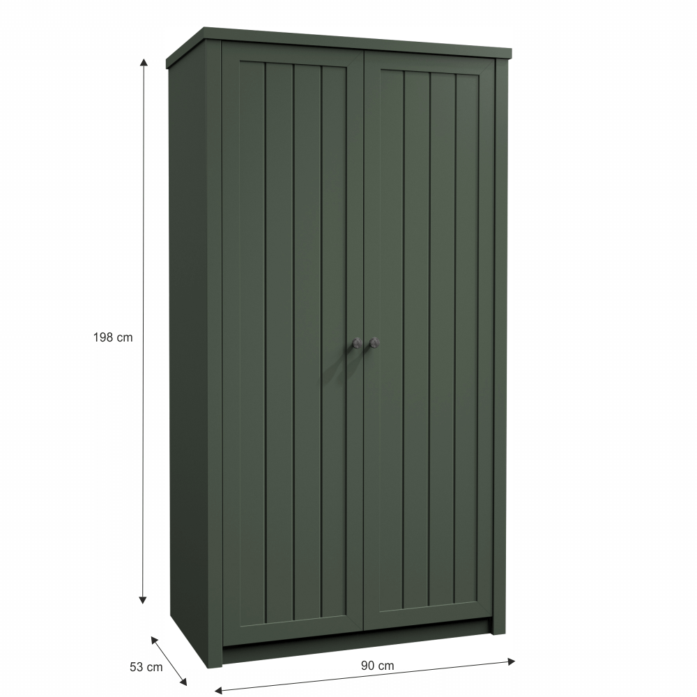 Provance S2D szekrény (zöld) - Marco Mobili Bútoráruház - Nappali összeállítás