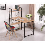 Veina íróasztal (tölgy/fekete) - Marco Mobili Bútoráruház - íróasztal